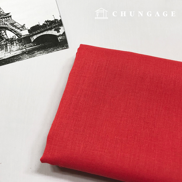 リネン生地45水平織り生地ソフト平織り3種7004