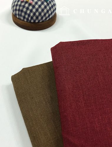 リネン生地45水平織り生地ソフト平織り2種7005