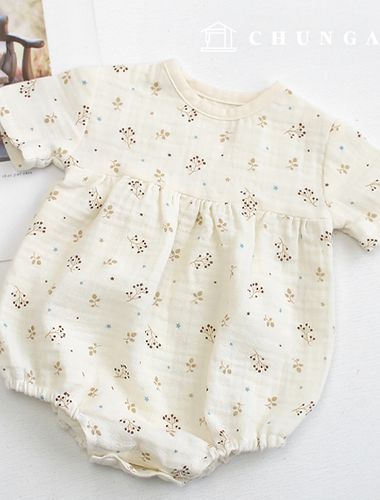 ヨル二重ガーゼ生地コットン広幅花柄フラワー生地滴