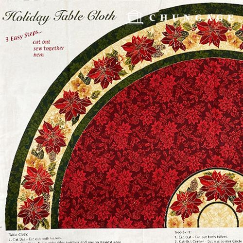 限定綿生地クリスマス生地カット紙生地9176