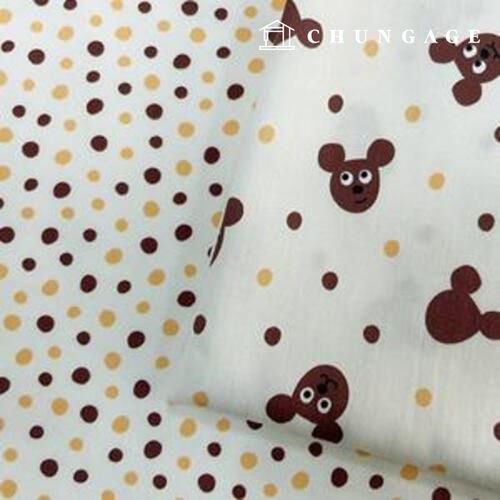 シャティン生地60カウント広幅マイベベ2種9282