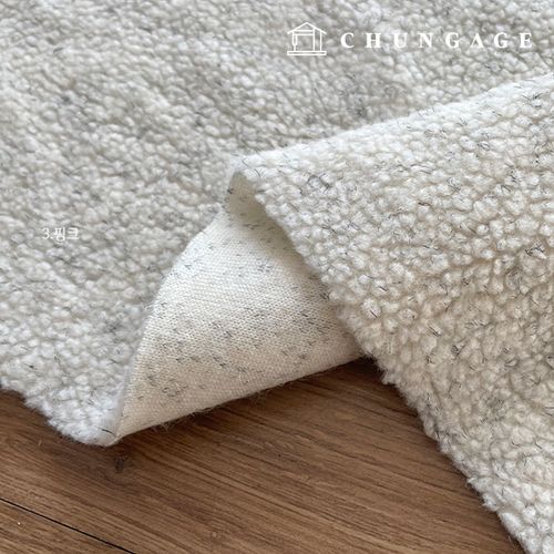 ループウール生地広幅冬生地汚染9426