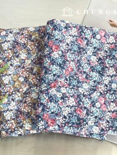 綿生地抗菌防臭加工30カウント広幅水彩2種