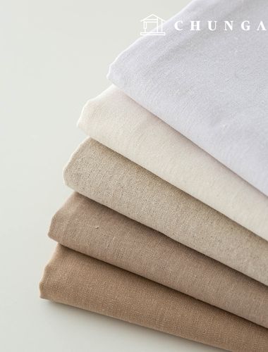 リネン生地コットンリネン生地無地生地綿11カウント刺繍布リノベージュ