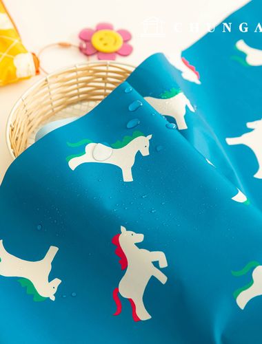 防水布 DTP 防水布 広幅動物生地 ミッドフォニー W099