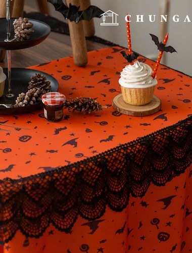 防水布 DTP 防水布 広幅ハロウィンパーティー生地トリッキー W151