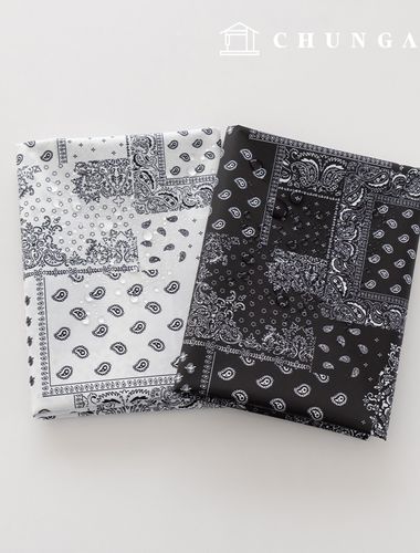 防水布 DTP 防水布 広幅ペイズリー ビンテージ生地 ペイズリーミックス 2種